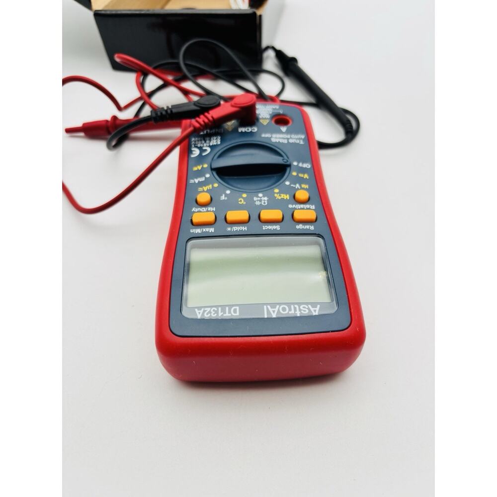 AstroAI DT132A Digital Multimeter New In Open Box Tested Works - Picture 11 of 16